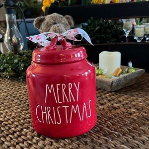 Rae Dunn Holiday Canister/ Cookie Jar